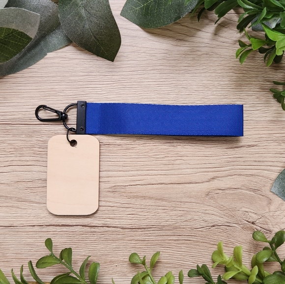 DAD GIFT!!! Keychain Wristlet with Laser Engraved Pendant - Best Father Ever - Picture 3 of 9